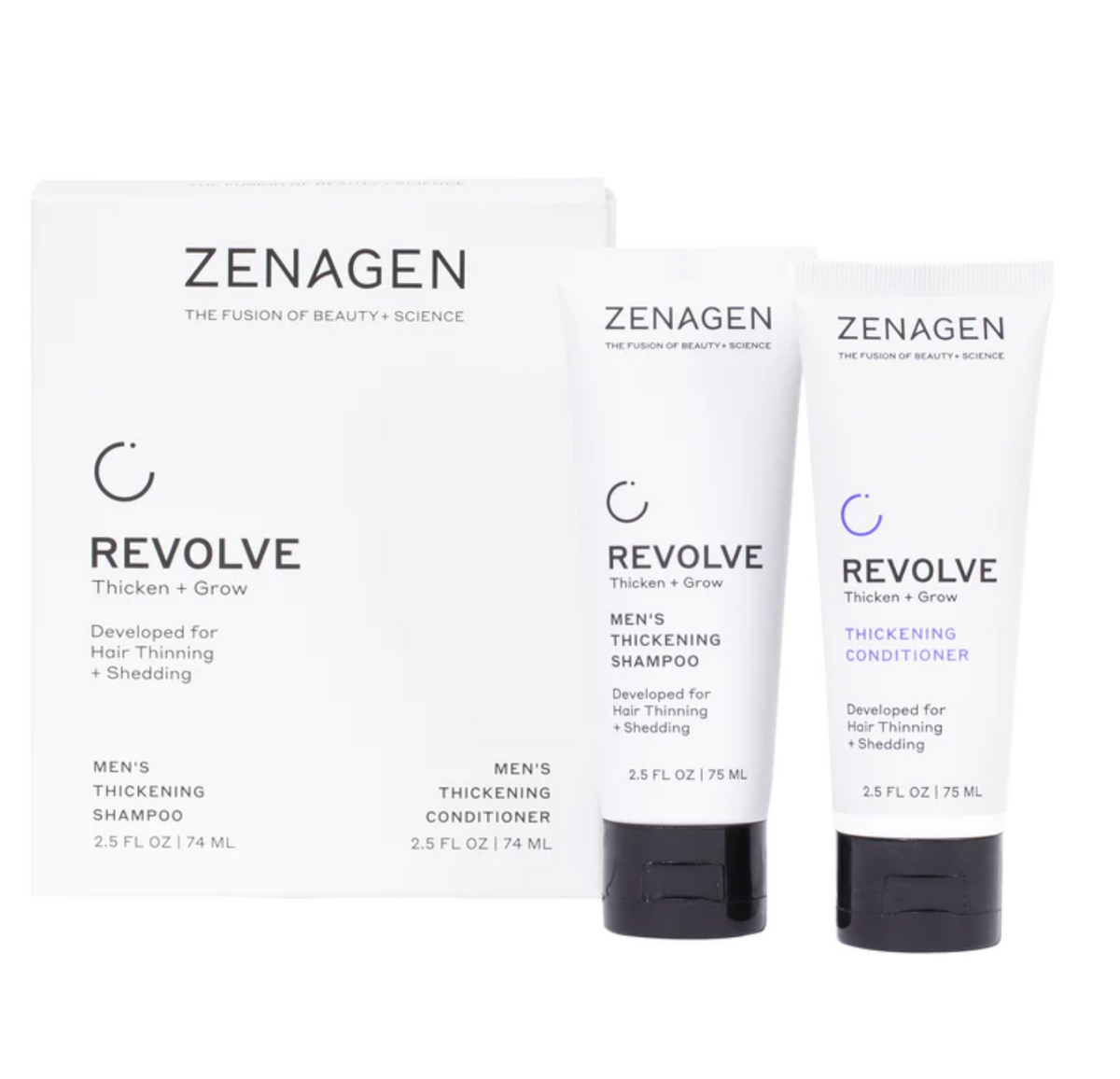 Zenagen Revolve Treatment Men's Duo Box 2.5 oz